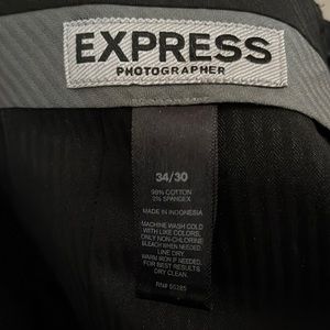 Express Photographer Navy Pants 34/30